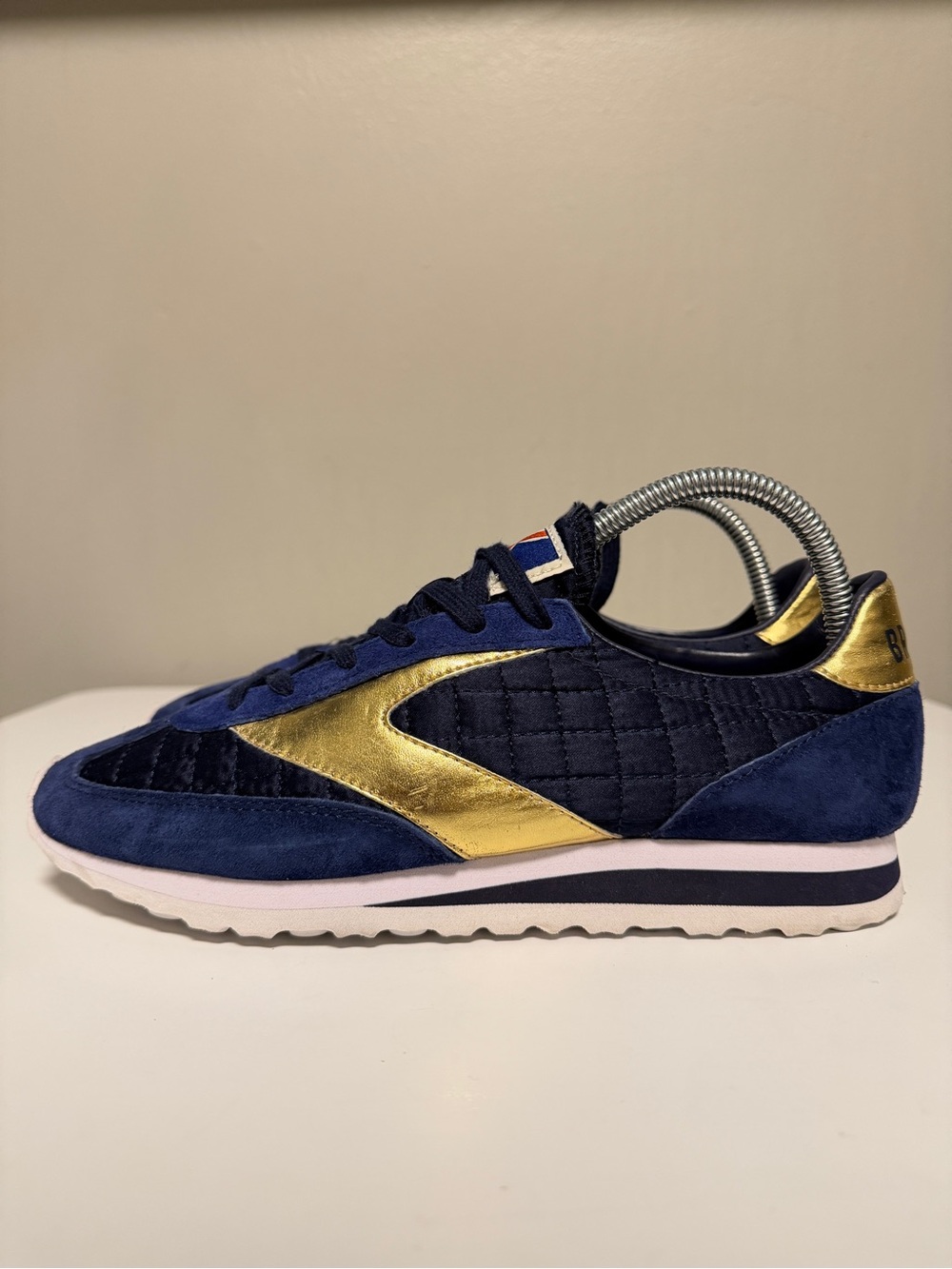 Brooks Heritage Vanguard Peacoat Navy/Gold Sneakers Women’s US 8.5 B EU 40